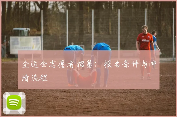 全运会志愿者招募:报名条件与申请流程