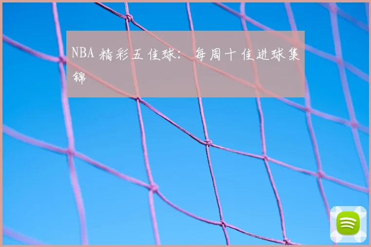 NBA 精彩五佳球:每周十佳进球集锦